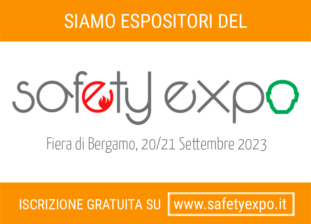 Siamo Espositori al Safety Expo 2023!